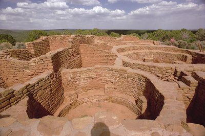 View of Pueblo Indian Kivas, built 11th-14th century by Unbekannt Unbekannt